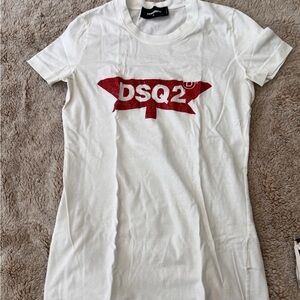 DSQUARED2 Classic White Tee size small